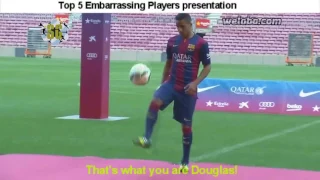 Top 5 embarrassing players presentation/presentacion - Theo Hernandez...