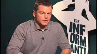The Informant (2009)- Matt Damon Interview