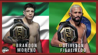 Brandon Moreno vs Deiveson Figueiredo 4 - UFC 283 - The History