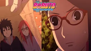 Sarada ve la Foto de Karin y Sasuke y cree que es su Verdadera Madre   Español Latino