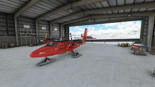 Microsoft Flight Simulator  - Twin Otter by Aerosoft - Antarctica Flight to Rothera Research Station