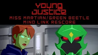 Young Justice Miss Martian Green Beetle Mind Link (DBZ Rescore)