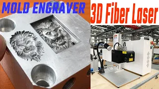 3D Laser Engraving Machine for Metal Steel Mould | 3D Laser engraver