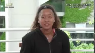 What did Naomi Osaka speak by a Japanese message? | Roland-Garros 2016