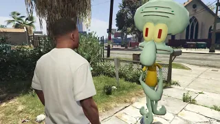 Squidward roasts Franklin