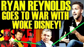 RYAN REYNOLDS FURIOUS RAGE WITH WOKE DISNEY AFTER DEADPOOL & WOLVERINE DRAMA AS MARVEL PANICS!