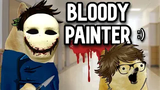 BLOODY PAINTER captura a un NIÑO con DERECHO para VENGARSE - Hilos con cheems