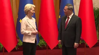 President von der Leyen meets with LI Qiang, Chinese Prime Minister: welcome and opening remarks