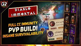 CC Immunity & Crazy Dash Build | Say Goodbye to CC Attacks | Diablo Immortal