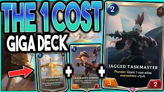 THE AGGRO DECK YOU NEVER EXPECTED! Jagged Taskmaster and her Sand Soldier ARMY! - League of Legends