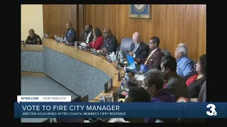 Vote to fire Portsmouth City Manager