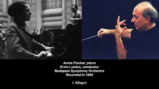 Annie Fischer / Ervin Lukács 1965: Mozart Piano Concerto No. 20 in D minor K. 466 *HQ Audio Enhanced