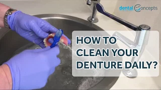 How To Clean Your Dentures Daily