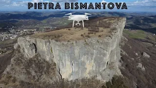 Pietra di BisMantova dal DRONE - Castelnovo né Monti (RE) Appennini, Italy