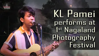 KL Pamei performs at 1st Nagaland Photography Festival