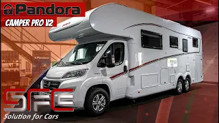 Alarmanlage im Dethleffs Trend Fiat Ducato Maxi - Pandora Camper Pro V2