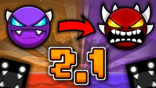 Jouer et Terminer les PREMIERS NIVEAUX DEMONS 2.1 de Chaque DIFFICULTÉ ! 😈 | Geometry Dash FR