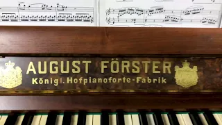 Пианино "August Förster"