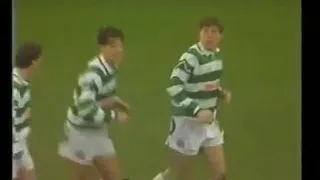 Celtic 6-0 Montrose, Saturday 25 January 1992.