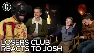 'It' the Movie Losers Club Reacts to Josh's VR