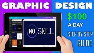 How to make money with graphic design | No skill needed | Free tool