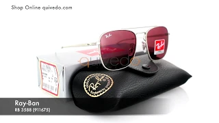 Ray-Ban RB 3588 911675  - Occhiali originali completi di confezioni e e certificati