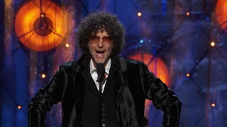 Howard Stern Inducts Bon Jovi at the 2018 Rock & Roll Hall of Fame Induction Ceremony