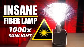 Upgrading Fiber Optic Lamps to LASER Brightness!