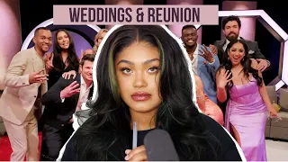 LOVE IS BLIND 4 WEDDINGS and REUNION DISASTER (EP 12 & 13) | KennieJD