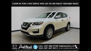 WHITE 2018 Nissan Rogue S AWD Review   - Park Mazda