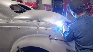 Manipulating the metal to fix issue 🥷