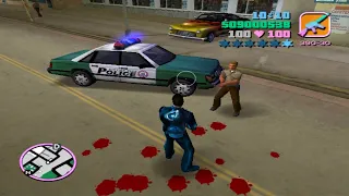 Fight with Army and Police // GTA Vice City //Game Zone