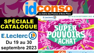 Catalogue Leclerc, Promos du 19 au 30 septembre 2023