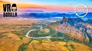 Discover Laos: Luang Prabang & Vang Vieng Guided Tour - 360 VR Video (short)