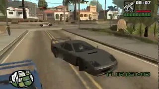 GTA San Andreas - How to get the Turismo at the very beginning of the game - NO CHEATS and no mods