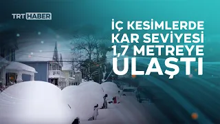 New York kar fırtınasının etkisi altında