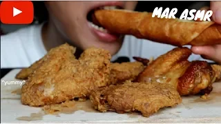 ASMR Eating Sounds | Fried Chicken (Crispy Eating Sound) | MAR ASMR