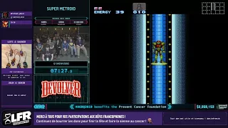 Super Metroid en 1:06:02 (Reverse Boss Order) [AGDQ19]