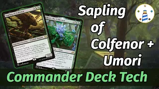 MTG Commander & Companion Deck - Sapling of Colfenor / Umori the Collector