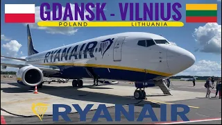 TRIPREPORT | Ryan Air (ECONOMY) | Boeing 737-800 | Gdansk - Vilnius