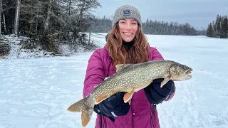 Lake Trout Catch and Cook (Exploring Hidden Gem)