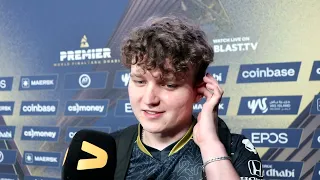 YEKINDAR on NiKo comment: I think he overreacted