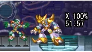 (0:51:57) Mega Man X4 100% X speedrun