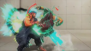 Using Ryu's Forward Heavy In Drive Combos Example