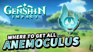 Genshin Impact ALL ANEMOCULUS Locations (Updated with 1.2 changes)