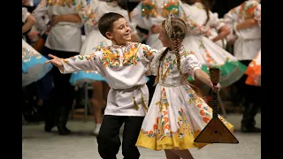 Русский шуточный танец «БАЛАЛАЙКА», Ансамбль Локтева. Russian dance "BALALAIKA", Loktev Ensemble.