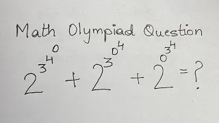 USA Math Olympiad Problem | You should be able to solve this!!