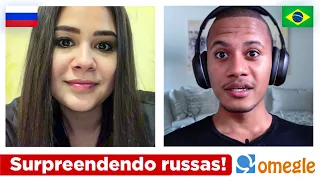 🇧🇷 Brasileiro surpreende MULHERES russas ao falar russo fluentemente no Omegle #23