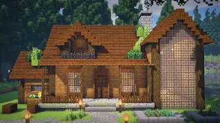 Small Cabin Tutorial | Minecraft