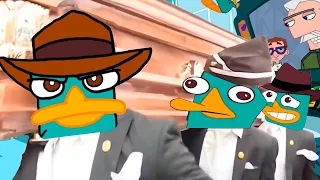 Astronomia Coffin Dance Meme Perry the Platypus (Agent P) | Phineas and Ferb